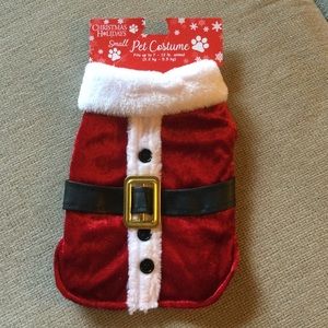 Pet Costume Christmas Santa NWT